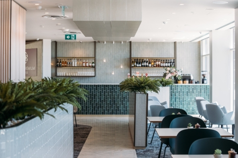 Aéroport de Sydney (SYD) : accès au salon avec nourriture et boissonsSalon Plaza Premium pendant 3 heures