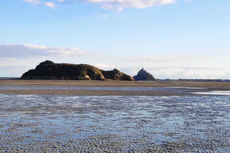 Bay of Mont Saint-Michel : Quicksands + Tombelaine Island Bay of Mont Saint-Michel : Quicksands + Tombelaine Island