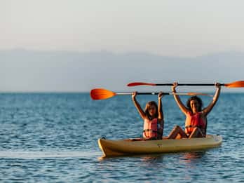 Salou: club kayak Cambrils with hotel pickup