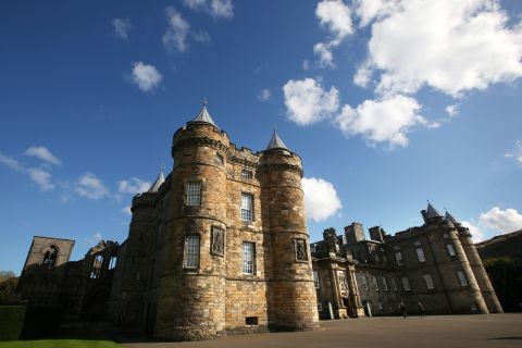 Edimburgo: entrada al palacio de Holyroodhouse