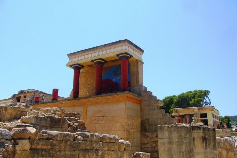 Da Creta: visita guidata al Palazzo di Cnosso e Candia
