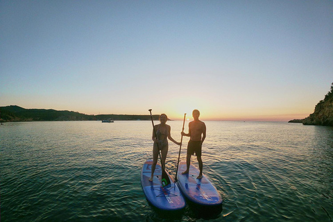 WYCIECZKA PADDLE SURFINGOWA O ZACHODZIE SŁOŃCA W NAJLEPSZYCH MAGICZNYCH MIEJSCACH