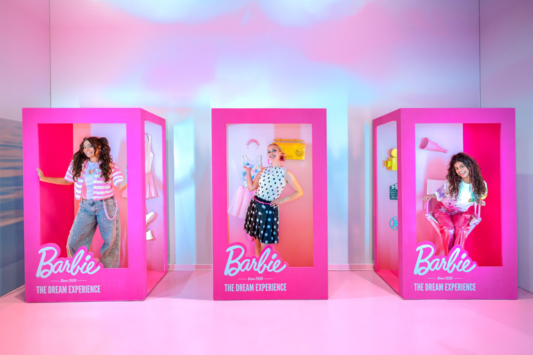 Amsterdam: toegangsbewijs voor Barbie The Dream ExperienceAlleen voor volwassenen + welkomstdrankje
