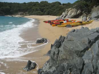 Mare e Sole Beach: Guided Kayak Trip