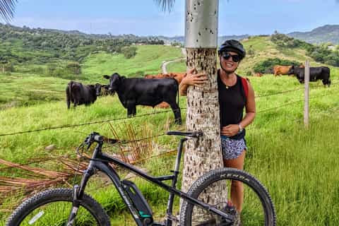 Barbados: Northern Cliffs and Canefields Hike and eBike Tour