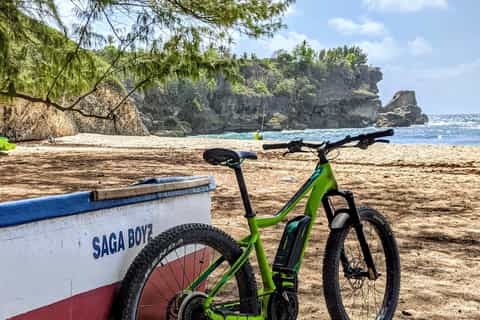 Bridgetown: escursione in treno sulla costa atlantica e tour in bici
