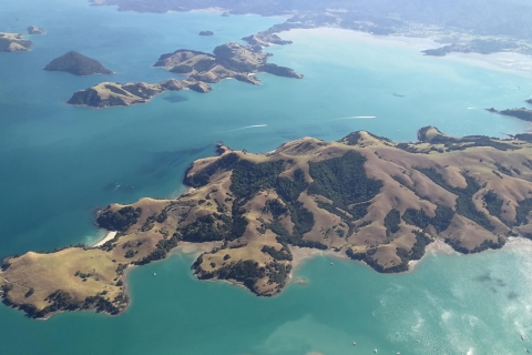 Isla Waiheke: vuelo panorámico de 45 minutos por el golfo de Hauraki y la ciudad