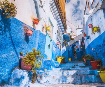 Au départ de Marrakech : circuit de 4 jours « Villes impériales et Chefchaouen »