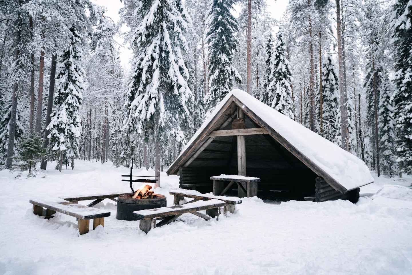 罗瓦涅米:北极荒野雪鞋徒步探险