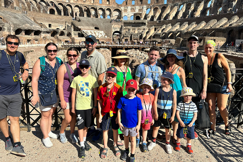 Colosseum and Ancient Rome Family Tour for Kids