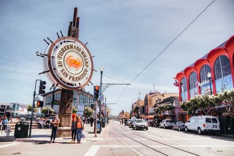 Half-Day by the Bay: Neighborhoods Tour & Golden Gate Cruise