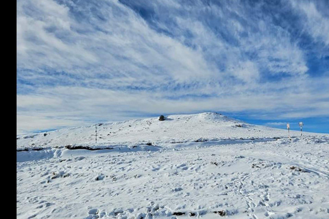 Excursión de Aventura en Motos de Nieve por los Cárpatos