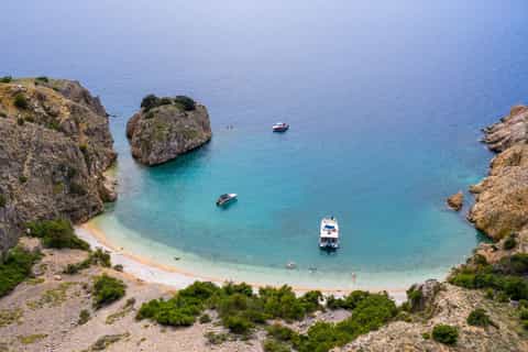 Krk Island: Half-Day Boat Trip to Five Islands