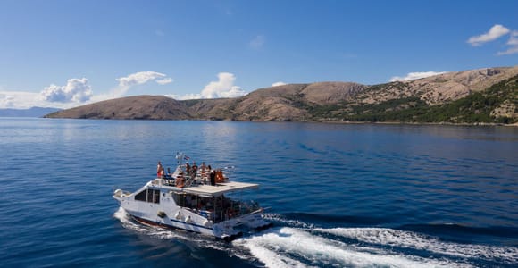 Insel Krk: Halbtägige Bootstour zu den fünf Inseln