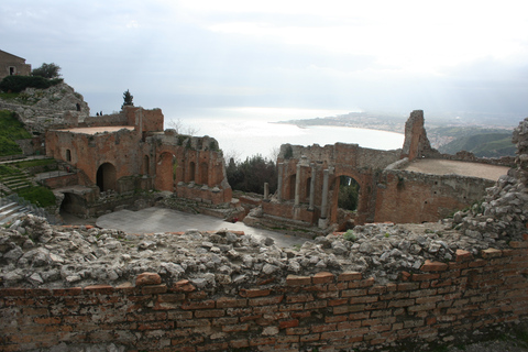 De Catânia: Visita guiada a Taormina e CastelmolaDe Catânia: visita guiada a Taormina e Castelmola