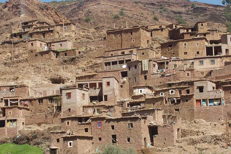 Vanuit Marrakesh: dagtour Atlasgebergte en Toubkal-museumVan Marrakesh: Atlasgebergte & Toubkal Museum Dag Tpur