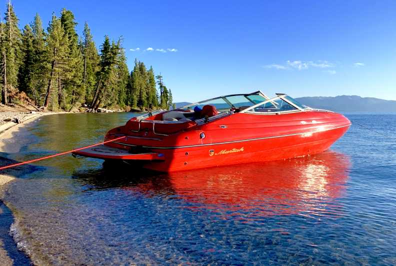 Озеро Тахо: 2-часовая частная прогулка на лодке с капитаном