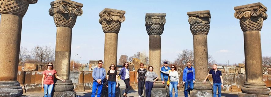 From Yerevan: Echmiadzin Mother Cathedral and Zvartnots Tour