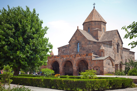 From Yerevan: Echmiadzin Mother Cathedral and Zvartnots Tour Bilingual English-Armenian-language group