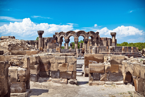 From Yerevan: Echmiadzin Mother Cathedral and Zvartnots Tour Bilingual English-Armenian-language group