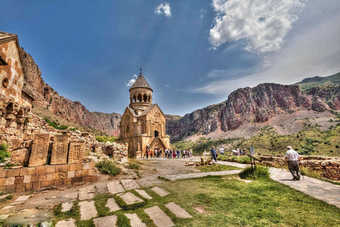 From Yerevan: Khor Virap, Noravank and Tatev Day TourYerevan: Monasteries, Devil&#039;s Bridge, and Ropeway Tour