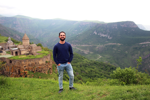 From Yerevan: Khor Virap, Noravank and Tatev Day TourYerevan: Monasteries, Devil&#039;s Bridge, and Ropeway Tour