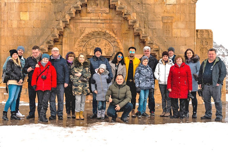 From Yerevan: Khor Virap, Noravank and Tatev Day TourYerevan: Monasteries, Devil&#039;s Bridge, and Ropeway Tour