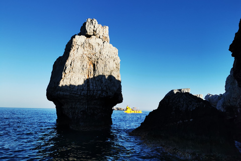 Lindos: Crucero submarino con parada para nadar en la bahía de Navarone