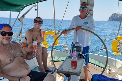 Rhodes Private Luxury Day Cruise Lunch, Coctails, Champagne