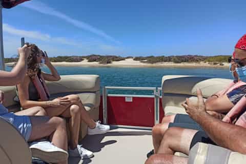 De Faro: Passeio de Catamarã a Ilhas da Ria Formosa