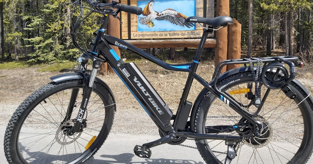 Banff 4Hour EBike and Walking Tour in Johnston Canyon GetYourGuide
