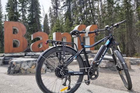 Banff: e-bike- en wandeltocht van 4 uur in Johnston Canyon