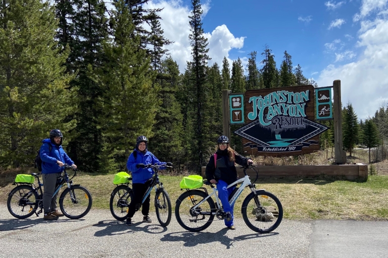 Banff: 4-Hour E-Bike and Walking Tour in Johnston Canyon