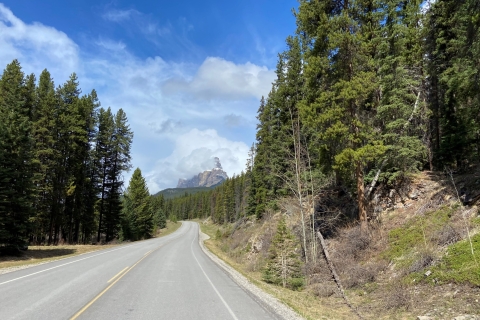 Banff: 4-stündige E-Bike- und Wandertour im Johnston Canyon