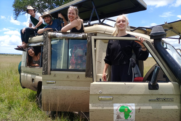 Nairobi-Nationalpark: Safari-TourPrivate halbtägige Safari-Tour im Jeep mit offenen Seiten