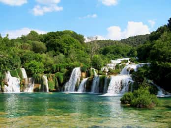 De Trogir, Seget e Okrug: Visita às cascatas de Krka