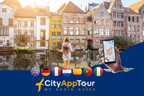 Gante: Tour guiado a pie por la ciudad con audioguíaTicket de entrada Duo