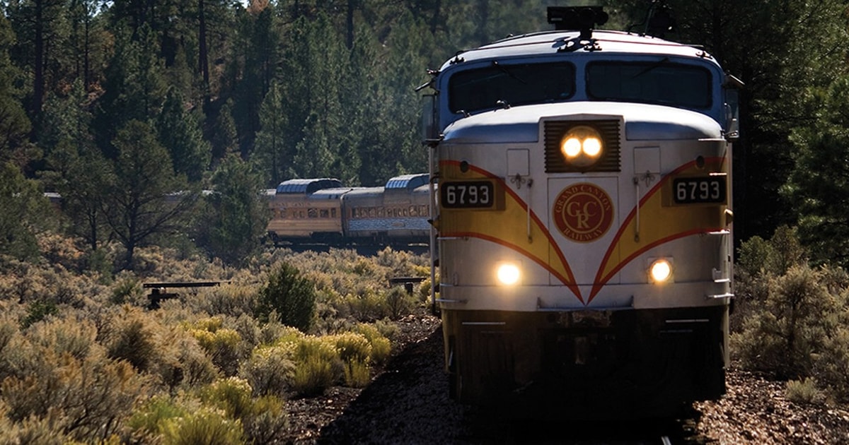 Sedona/Flagstaff Grand Canyon Tour & FirstClass Train Ride GetYourGuide