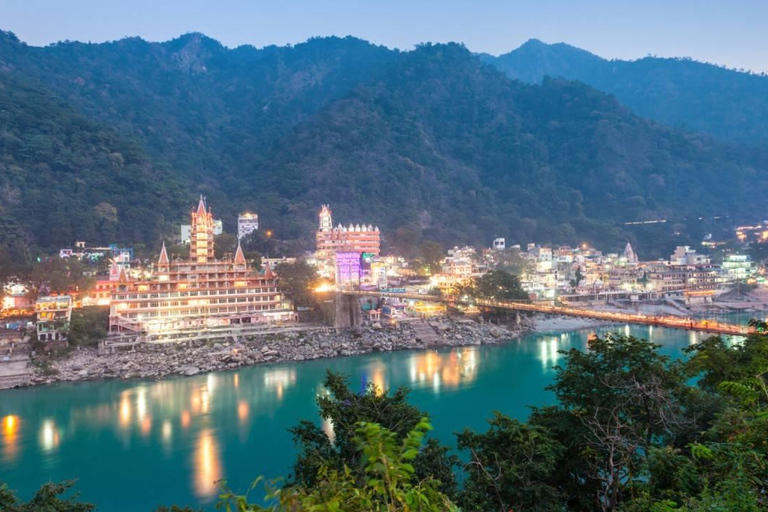From Delhi: Private Haridwar & Rishikesh Tour By Car & Guide Private Rishikesh and Haridwar 2 Day Tour 3 Star Hotel