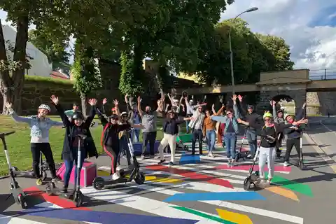 Stadsvandring i Oslo med E-scooter