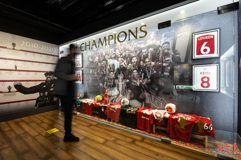 Liverpool Football Club: Biljett till museetLiverpool: Biljett till Liverpool Football Club Museum