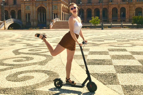 Seville: Electric Scooter City TourSeville: Electric Scooter Tour of Squares and Local Spots