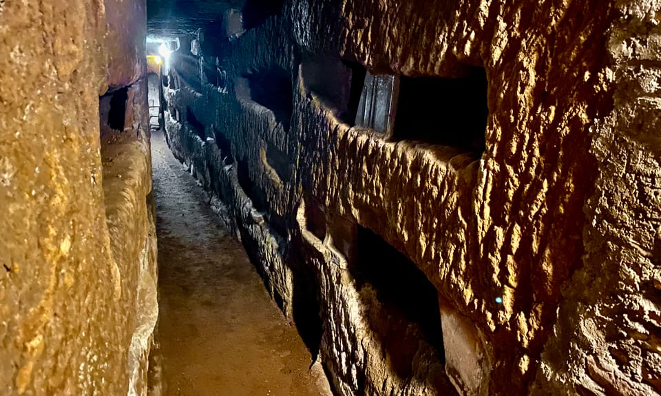  Rome : visite semi-privée des catacombes romaines 