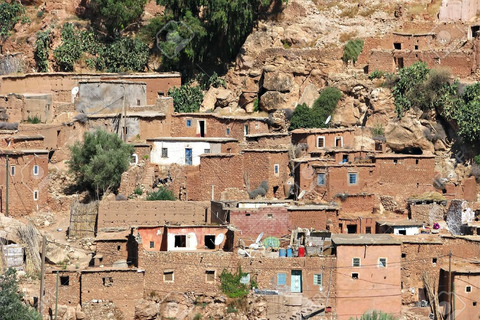 De Marrakech: Excursão às montanhas do Atlas e ao vale de Ourika