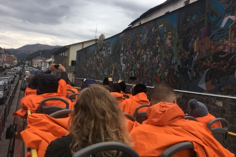 Cusco: wycieczka po mieście otwartym autobusem