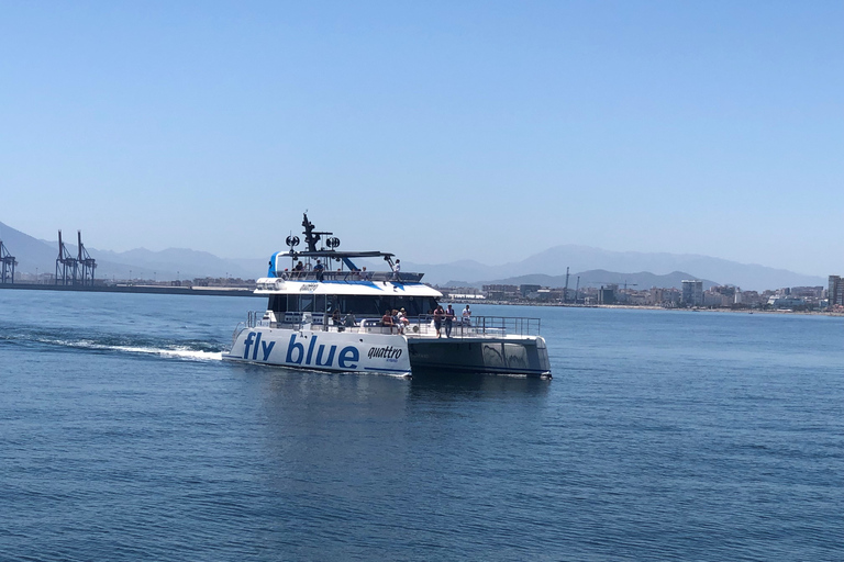 Málaga: Catamarantocht bij zonsondergang