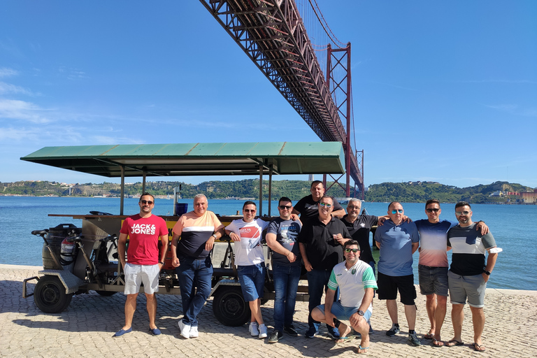 Lisboa: tour en bicicleta de cerveza y sangría de 1 hora