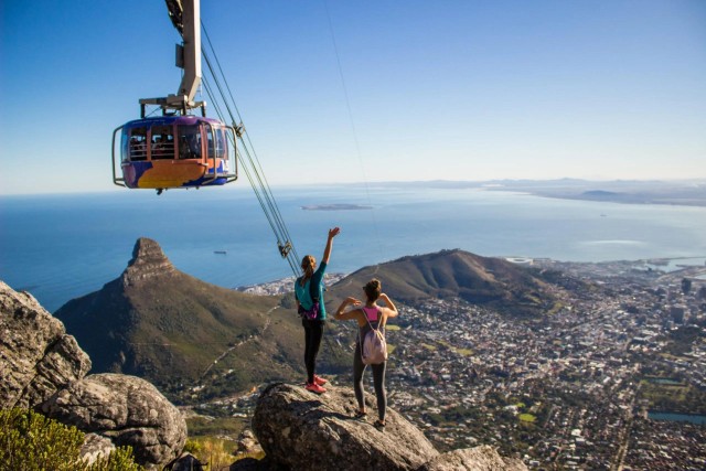 Visit Cape Town Table Mountain Cable Car Entry Ticket in Kalk Bay