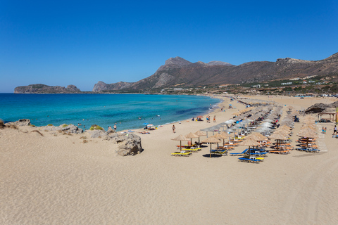 Chania: wycieczka Balos i Falassarna z leżakami i lunchemChania: Balos i Falassarna Tour z leżakami i lunchem