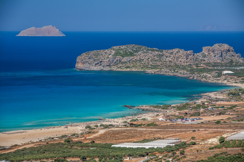 La Canée : Visite de Balos et Falassarna avec chaises longues et déjeuner